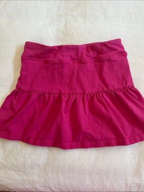 Eyelet & Ivy Hot Pink Knit Skort, Size 12